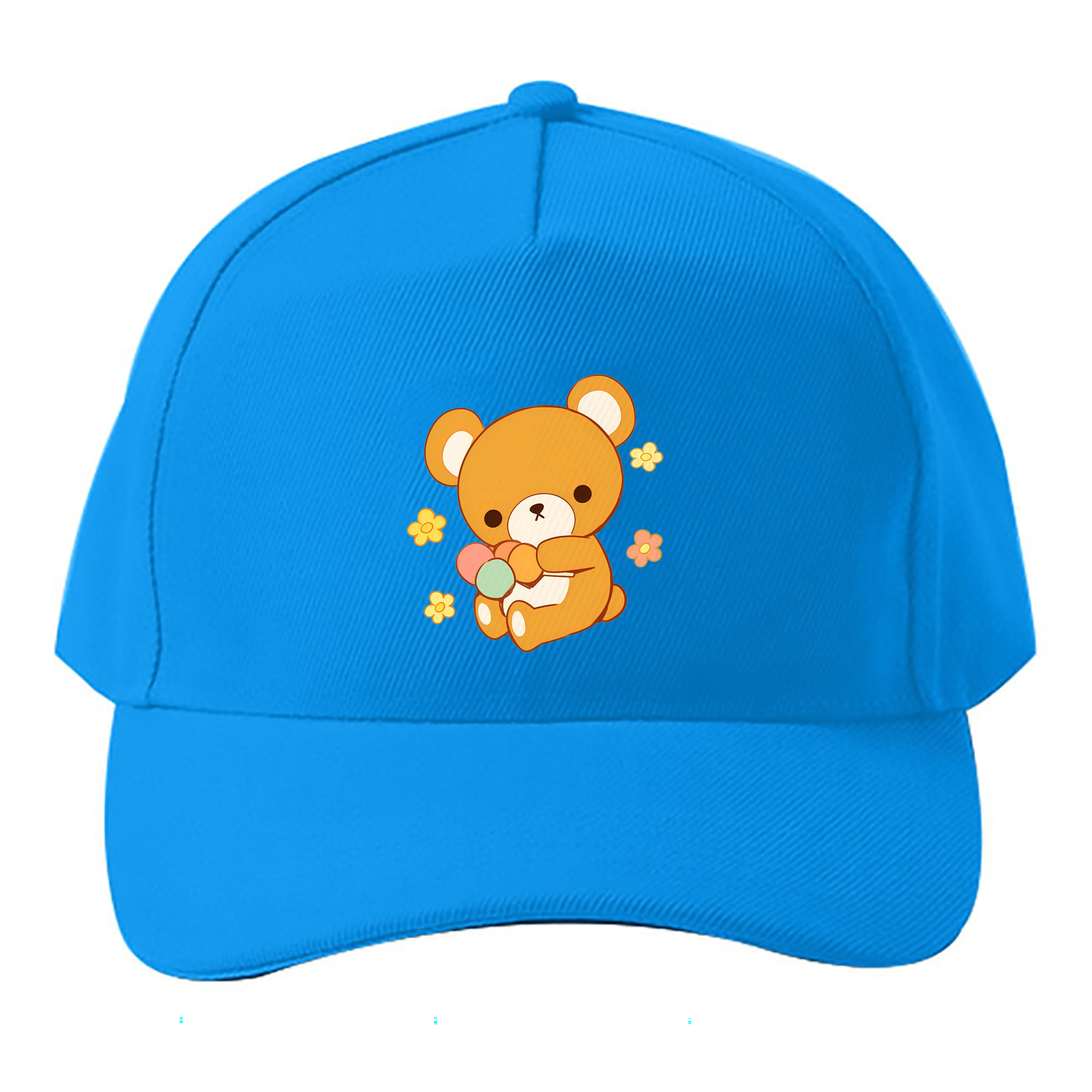 （画像用） リラックマ リラックマ キイロイトリ Rilakkuma Korilakkuma Kiiroitori ベースボールキャップ 綿100％ 男女兼用 帽子 スポーツ